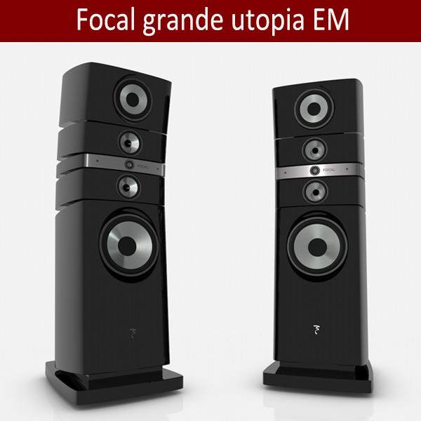 focal grande utopia speakers c4d - Focal grande utopia high end speakers by Videomeka